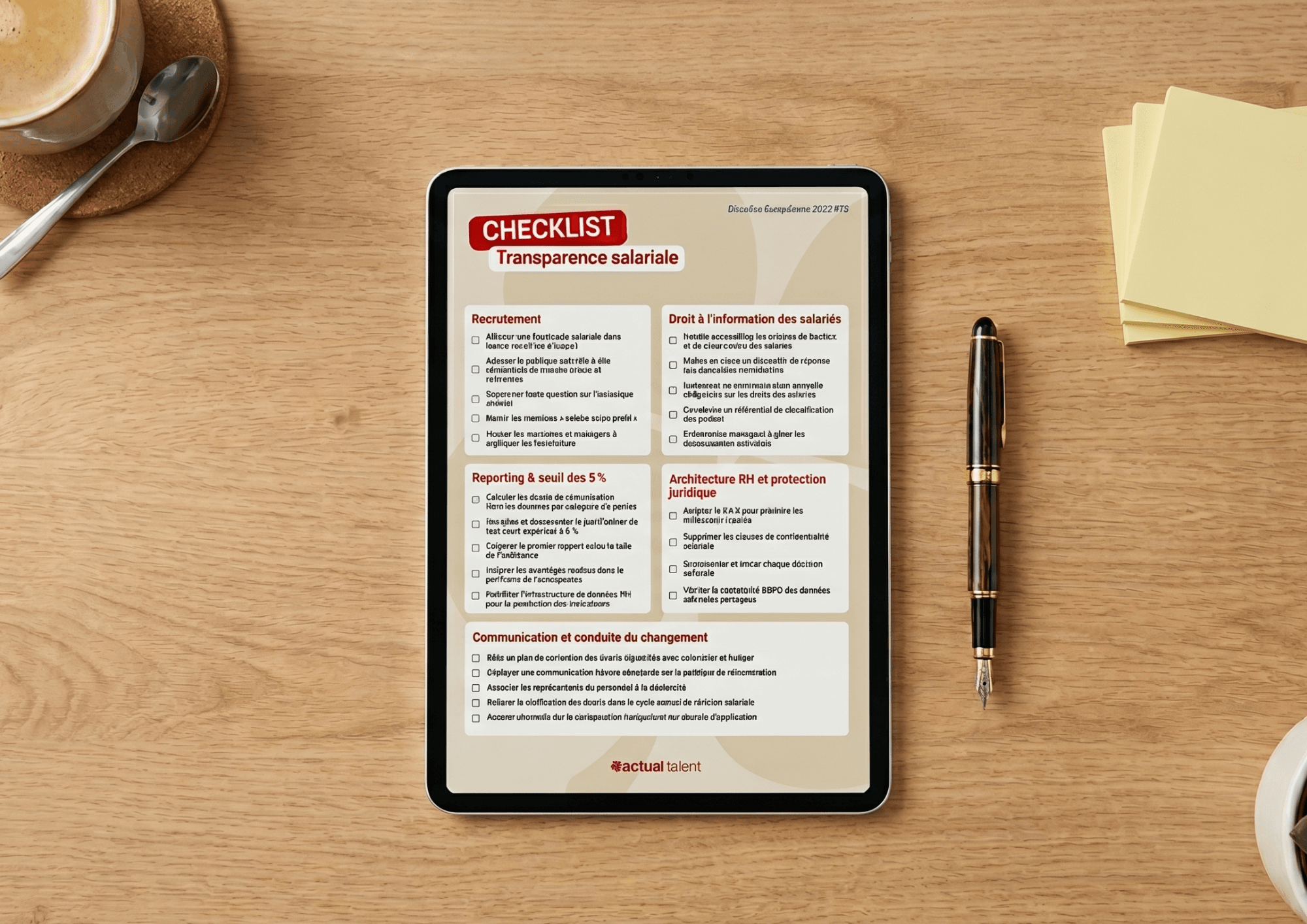 Transparence salariale : notre checklist opérationnelle face aux nouveaux enjeux RH